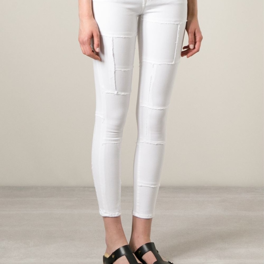 Frame Denim- Le Skinny Panel Patch Jeans (SIZE 25)